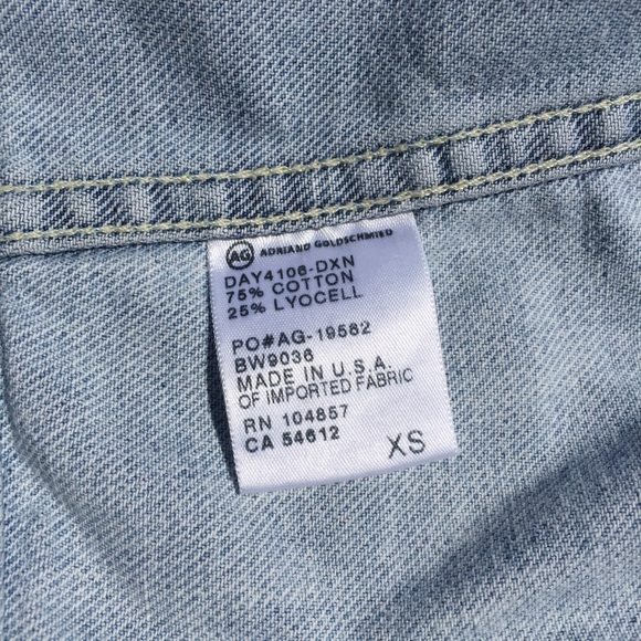 AG Denim Vest XS - Picture 8 of 11